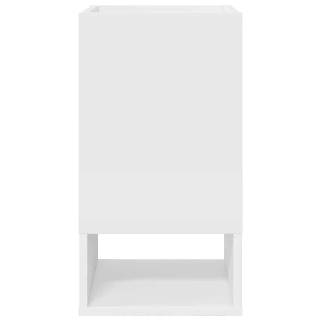 End Table 2 pcs White 30 x 30 x 56 cm Engineered Wood