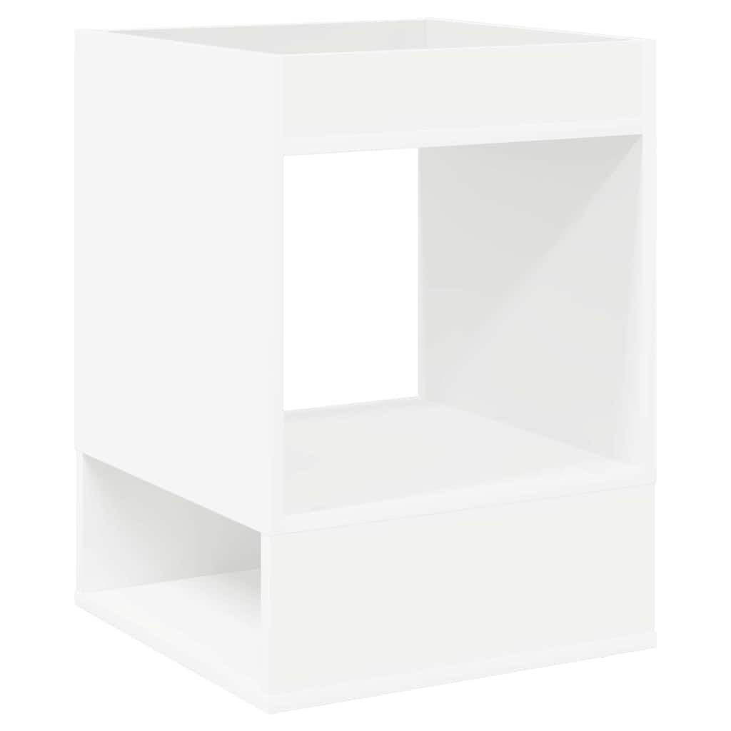 End Table 2 pcs White 40 x 40 x 56 cm Engineered Wood