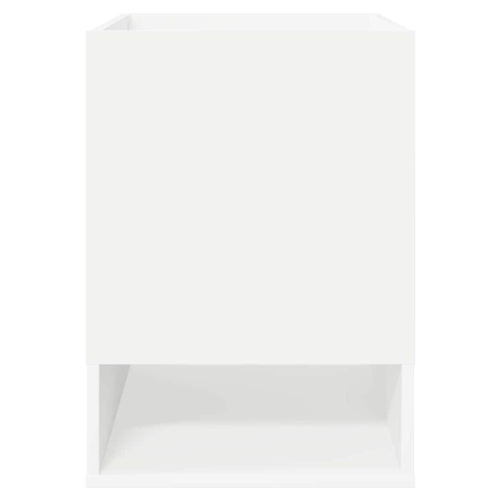 End Table 2 pcs White 40 x 40 x 56 cm Engineered Wood