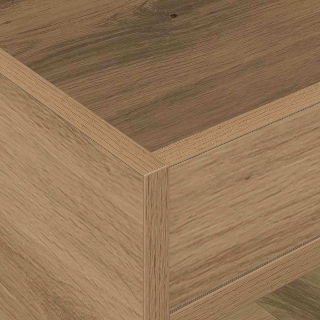 End Table 2 pcs Artisan Oak 40 x 40 x 56 cm Engineered Wood