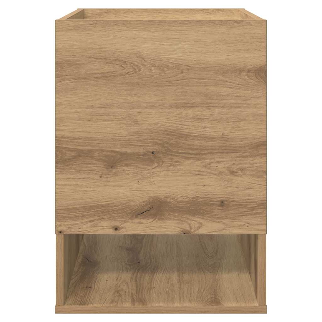 End Table 2 pcs Artisan Oak 40 x 40 x 56 cm Engineered Wood