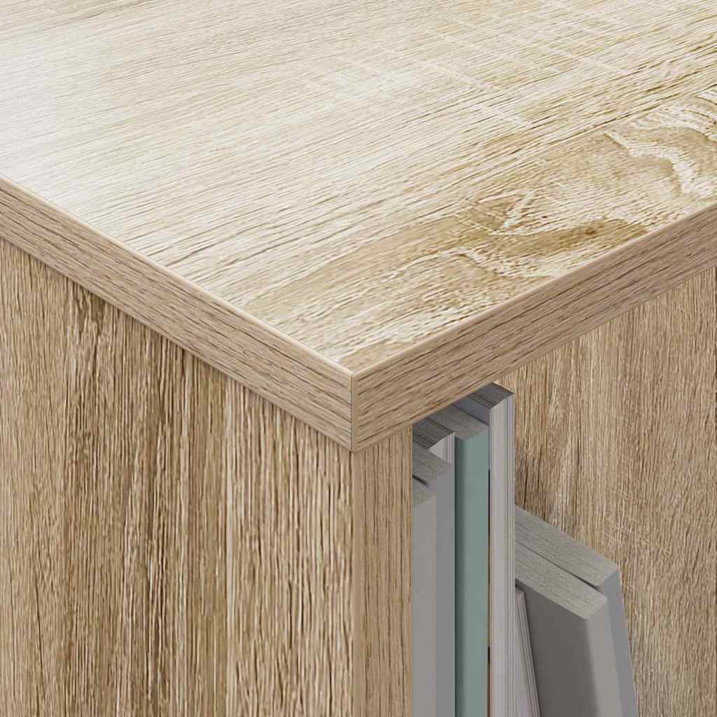 Magazine Rack 2 pcs Sonoma Oak 35 x 30 x 45 cm