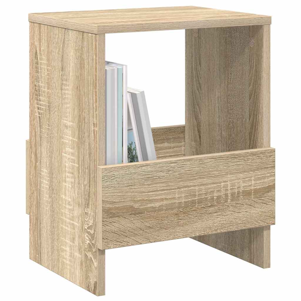 Magazine Rack 2 pcs Sonoma Oak 35 x 30 x 45 cm