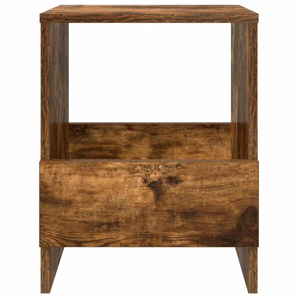 Magazine Rack 2 pcs Smoked Oak 35 x 30 x 45 cm