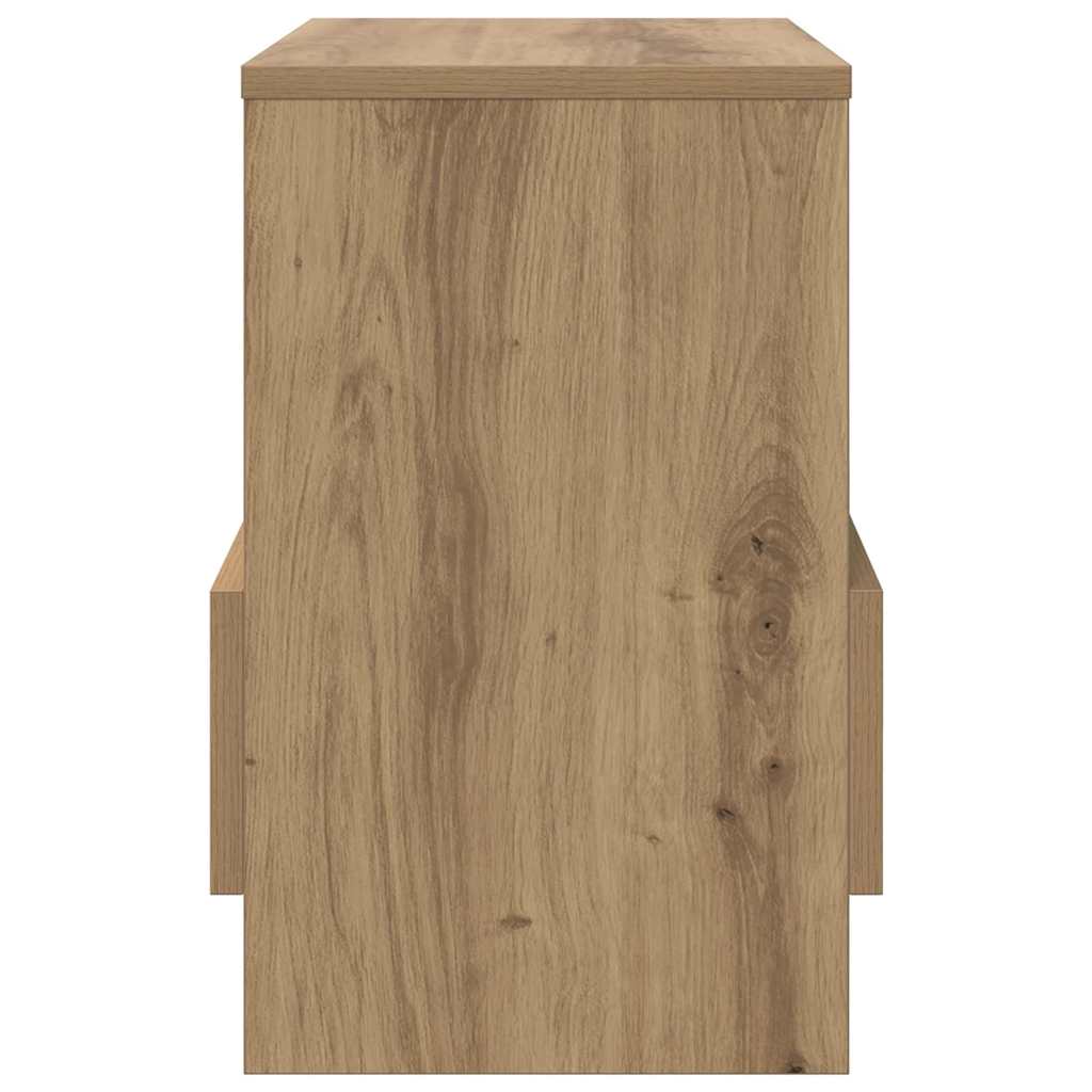 Magazine Rack 2 pcs Artisan Oak 35 x 30 x 45 cm
