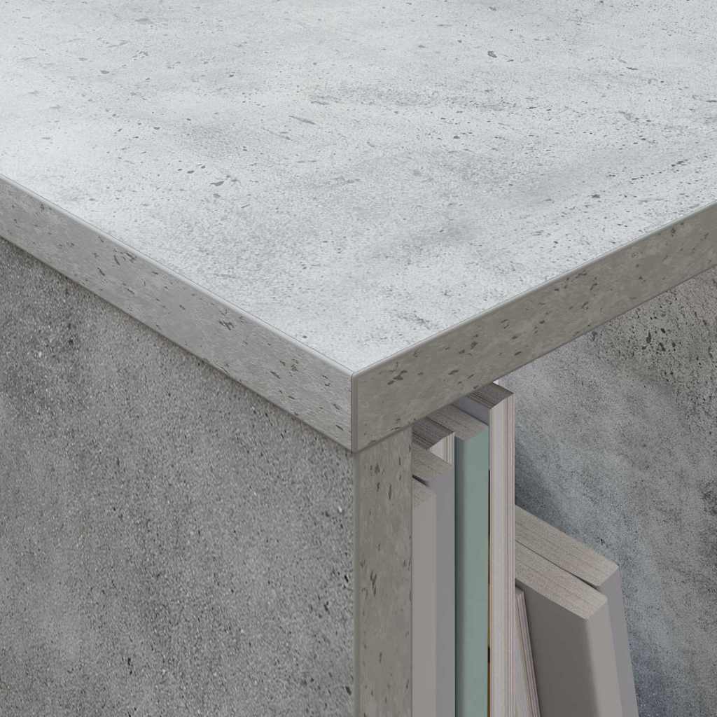 Magazine Rack Concrete Grey 68.5 x 30 x 45 cm