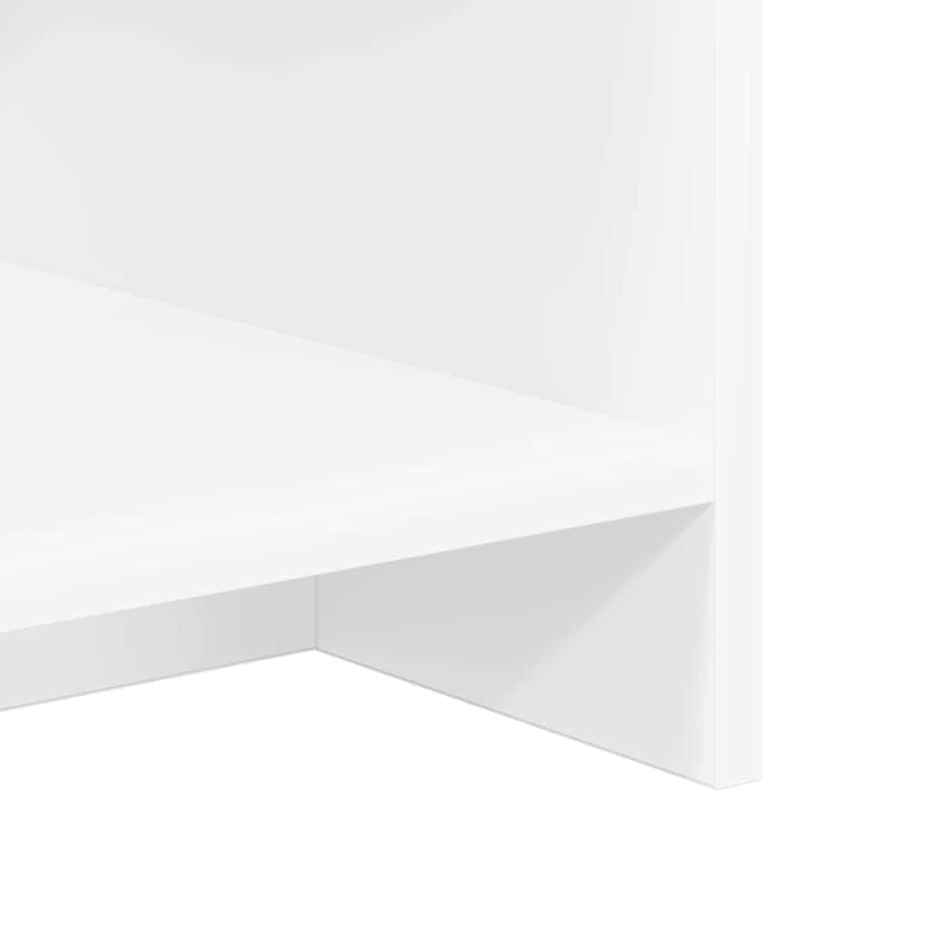 TV Stand White 102 x 35 x 45 cm Engineered Wood