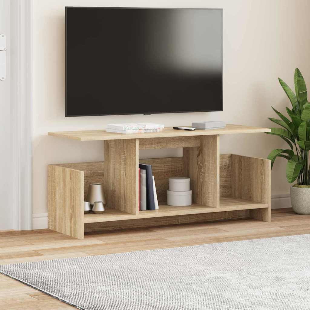 TV Stand 102 x 35 x 45 cm Sonoma Oak Engineered Wood