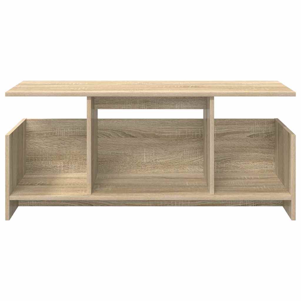 TV Stand 102 x 35 x 45 cm Sonoma Oak Engineered Wood