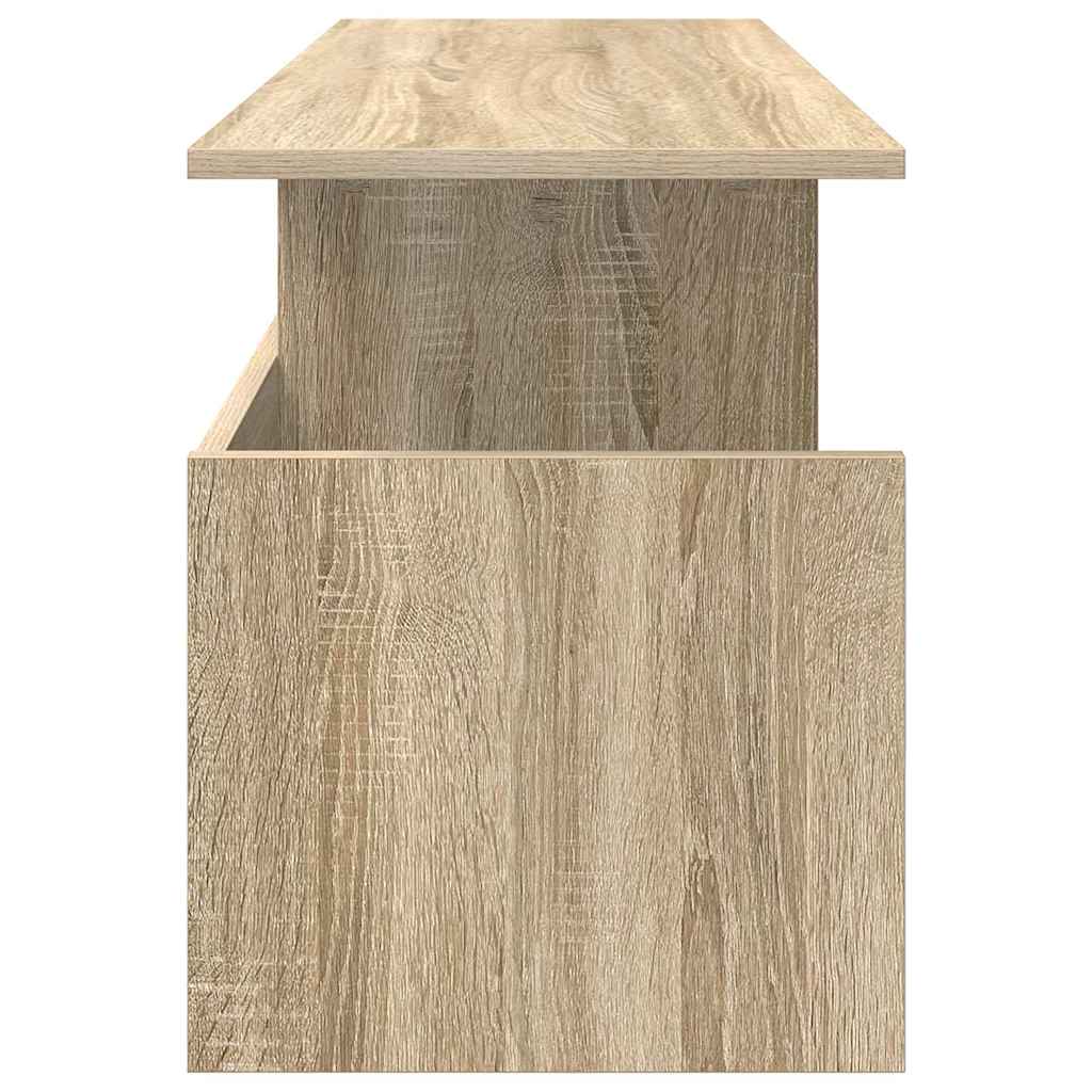 TV Stand 102 x 35 x 45 cm Sonoma Oak Engineered Wood
