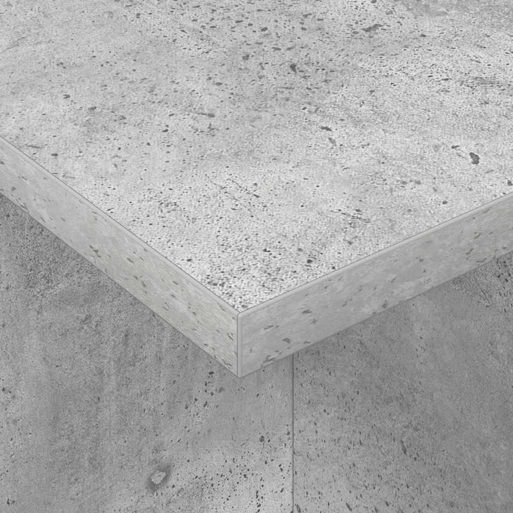TV Stand Concrete Grey 102 x 35 x 45 cm Engineered Wood