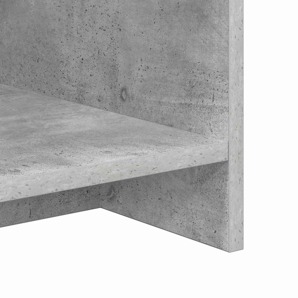 TV Stand Concrete Grey 102 x 35 x 45 cm Engineered Wood