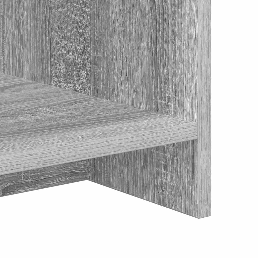 TV Stand 102 x 35 x 45 cm Grey Sonoma Engineered Wood