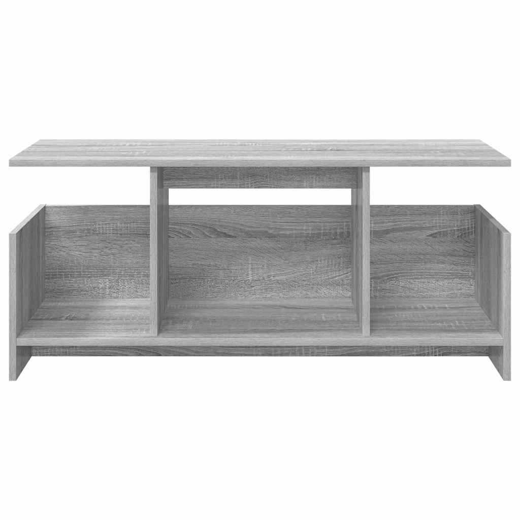 TV Stand 102 x 35 x 45 cm Grey Sonoma Engineered Wood