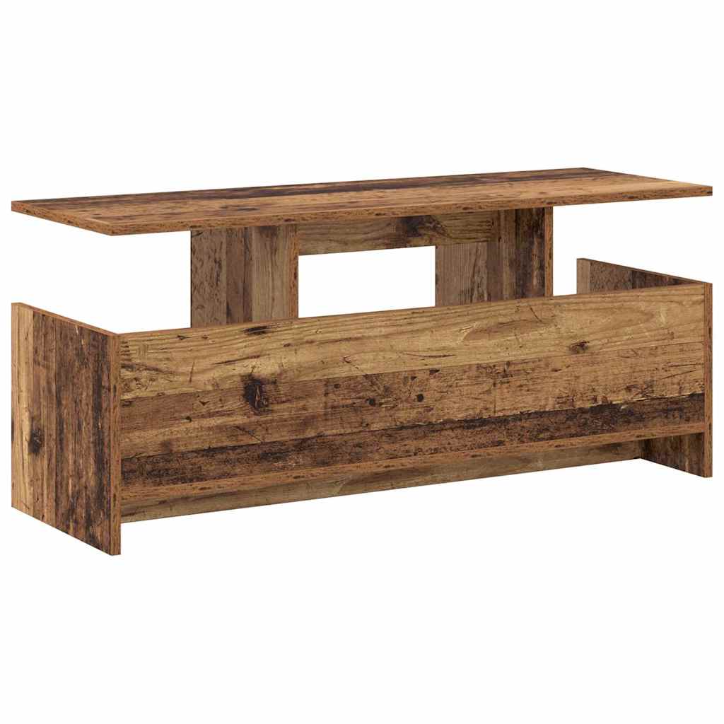 TV Stand Old Wood 102 x 35 x 45 cm Engineered Wood