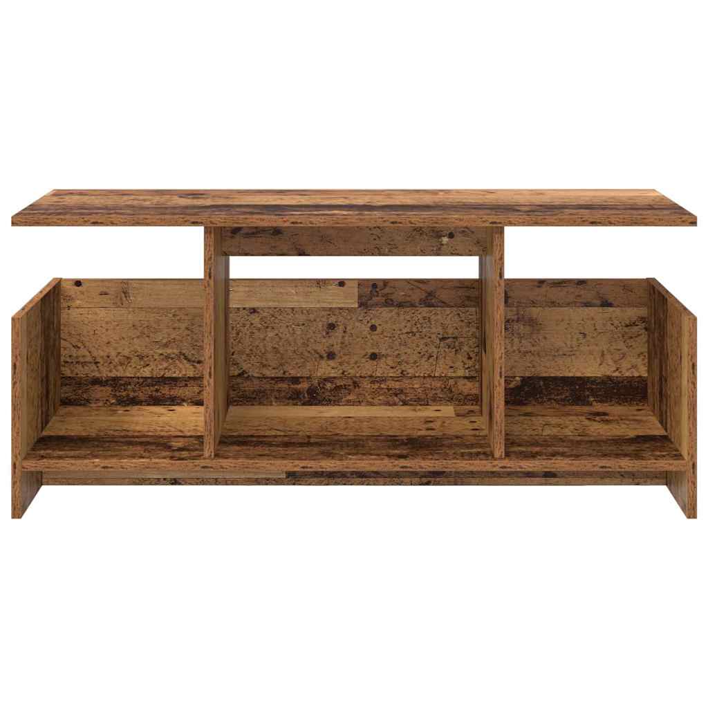 TV Stand Old Wood 102 x 35 x 45 cm Engineered Wood