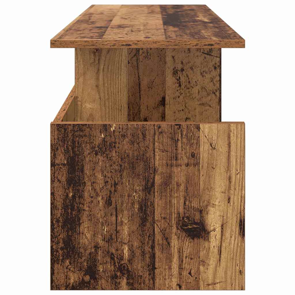 TV Stand Old Wood 102 x 35 x 45 cm Engineered Wood