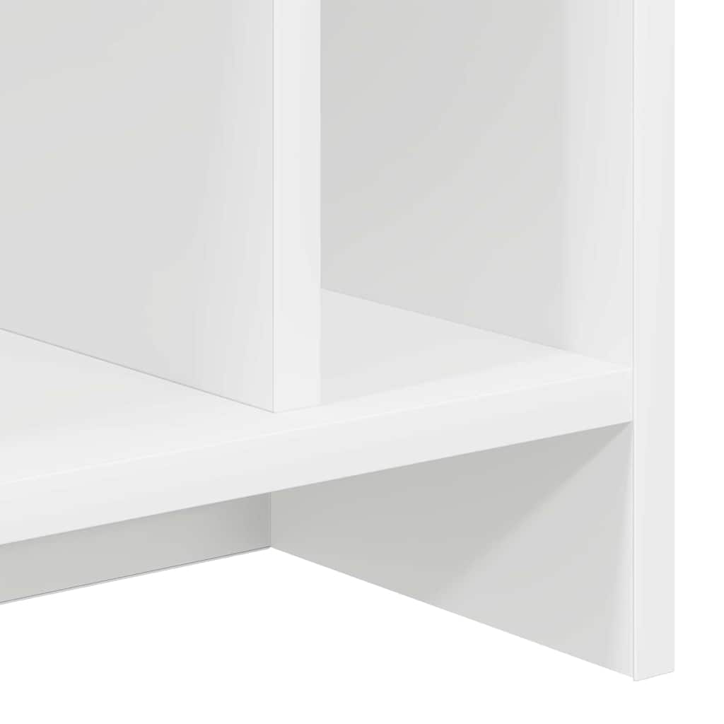 TV Stand 50 x 35 x 45 cm White Engineered Wood