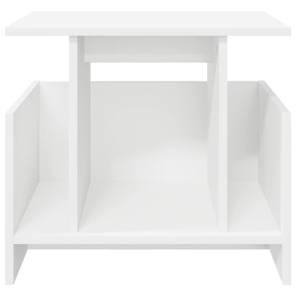 TV Stand 50 x 35 x 45 cm White Engineered Wood