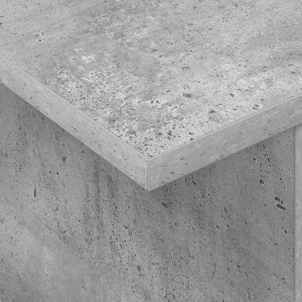 TV Stand 50 x 35 x 45 cm Concrete Grey Engineered Wood
