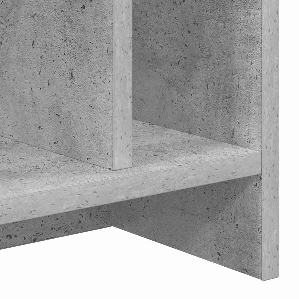 TV Stand 50 x 35 x 45 cm Concrete Grey Engineered Wood