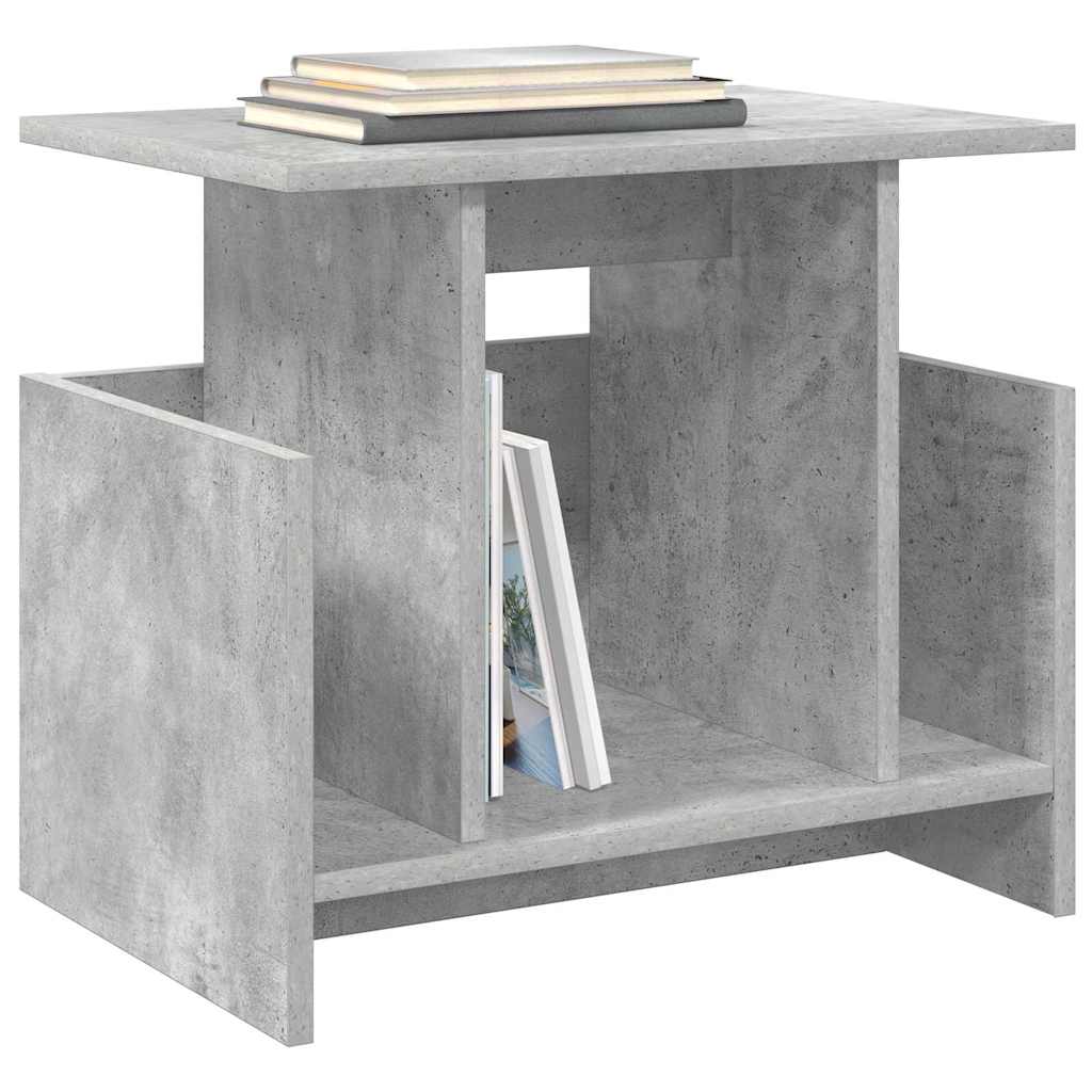 TV Stand 50 x 35 x 45 cm Concrete Grey Engineered Wood