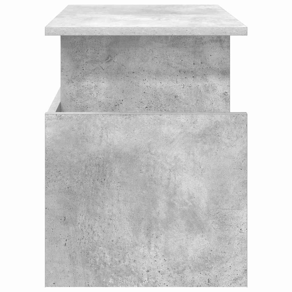 TV Stand 50 x 35 x 45 cm Concrete Grey Engineered Wood