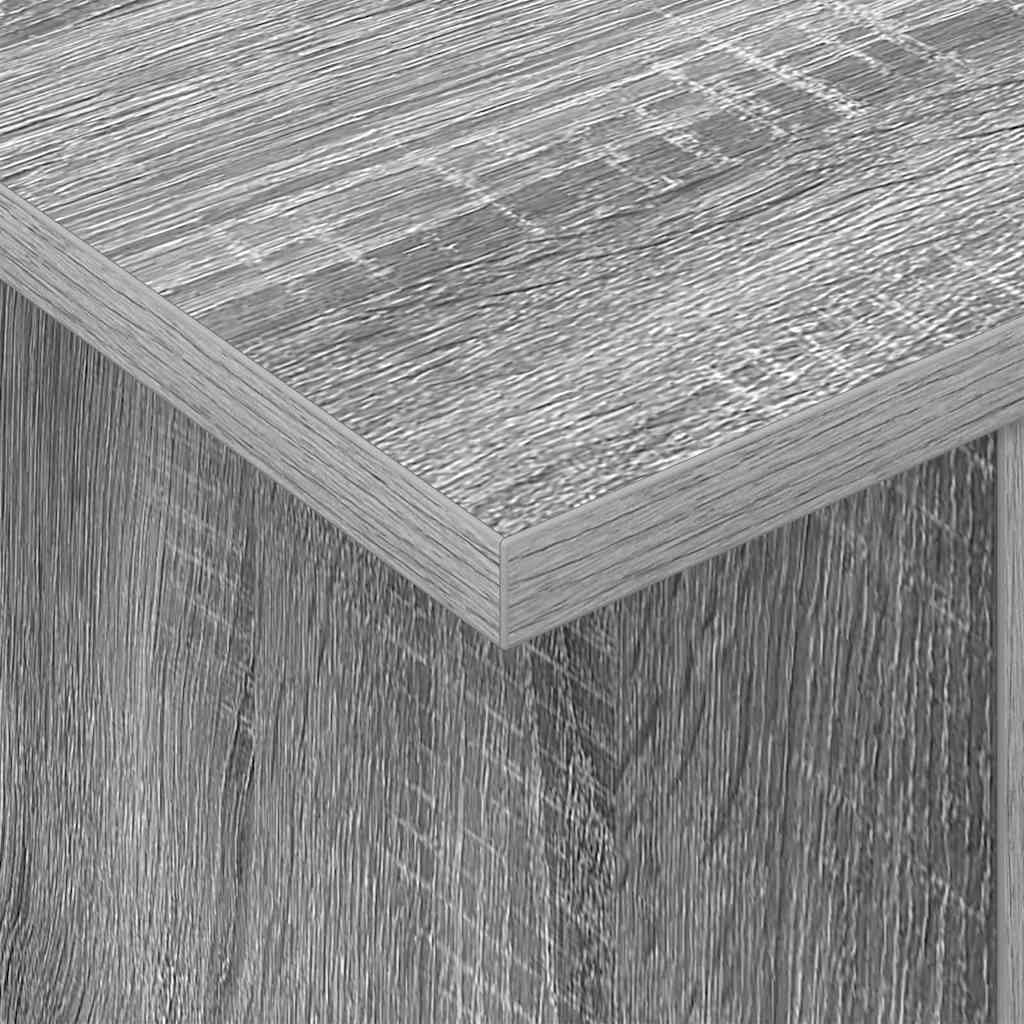 TV Stand 50 x 35 x 45 cm Grey Sonoma Engineered Wood