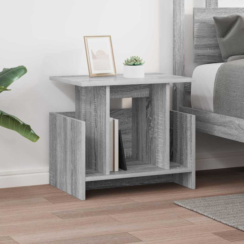 TV Stand 50 x 35 x 45 cm Grey Sonoma Engineered Wood