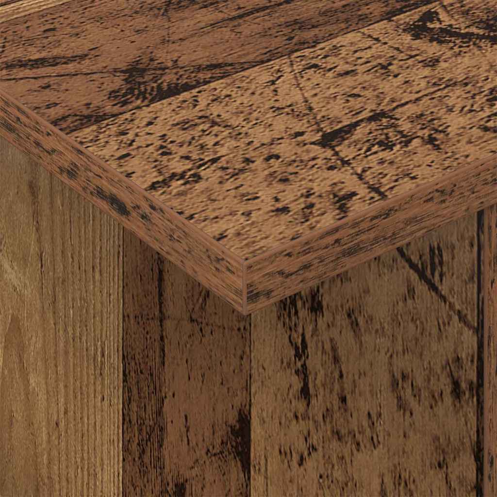 TV Stand Old Wood 50 x 35 x 45 cm Engineered Wood