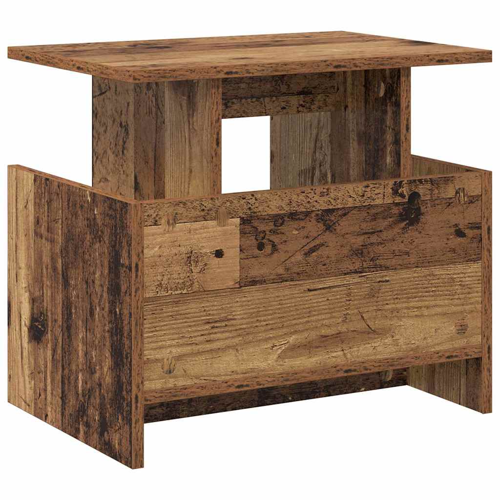 TV Stand Old Wood 50 x 35 x 45 cm Engineered Wood