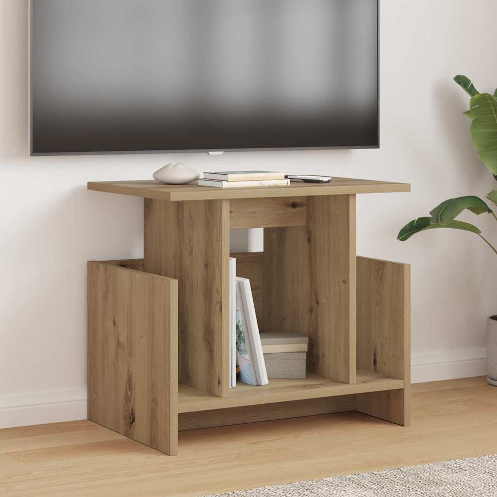 TV Stand 50 x 35 x 45 cm Artisan Oak Engineered Wood