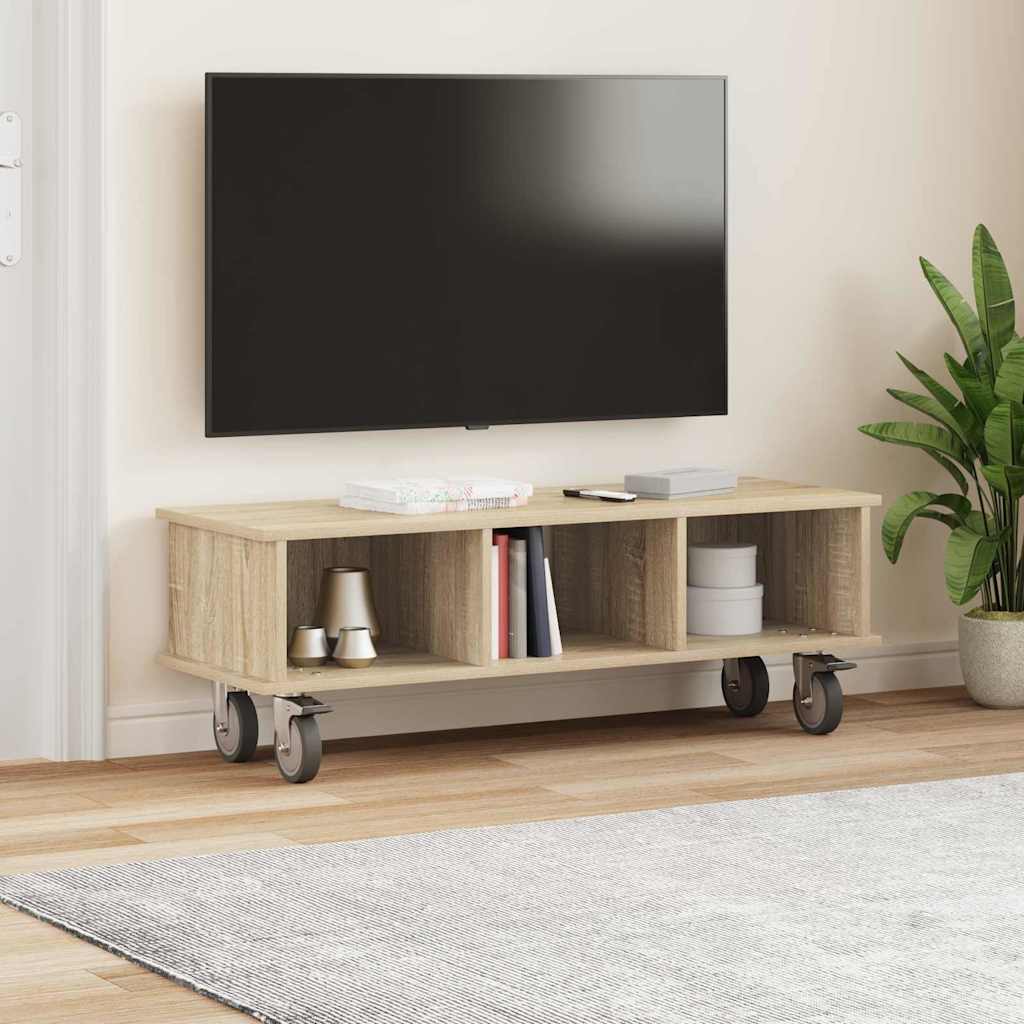 TV Stand 100 x 35 x 35 cm Sonoma Oak Engineered Wood