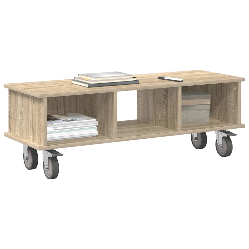 TV Stand 100 x 35 x 35 cm Sonoma Oak Engineered Wood
