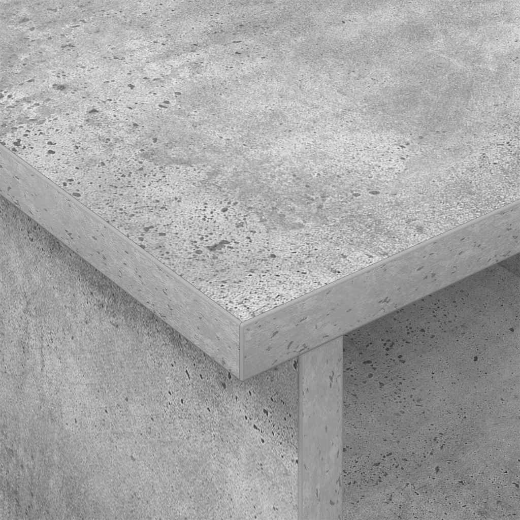 TV Stand Concrete Grey 100 x 35 x 35 cm Engineered Wood