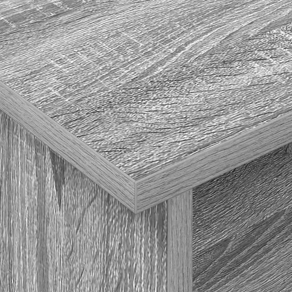 TV Stand 100 x 35 x 35 cm Grey Sonoma Engineered Wood