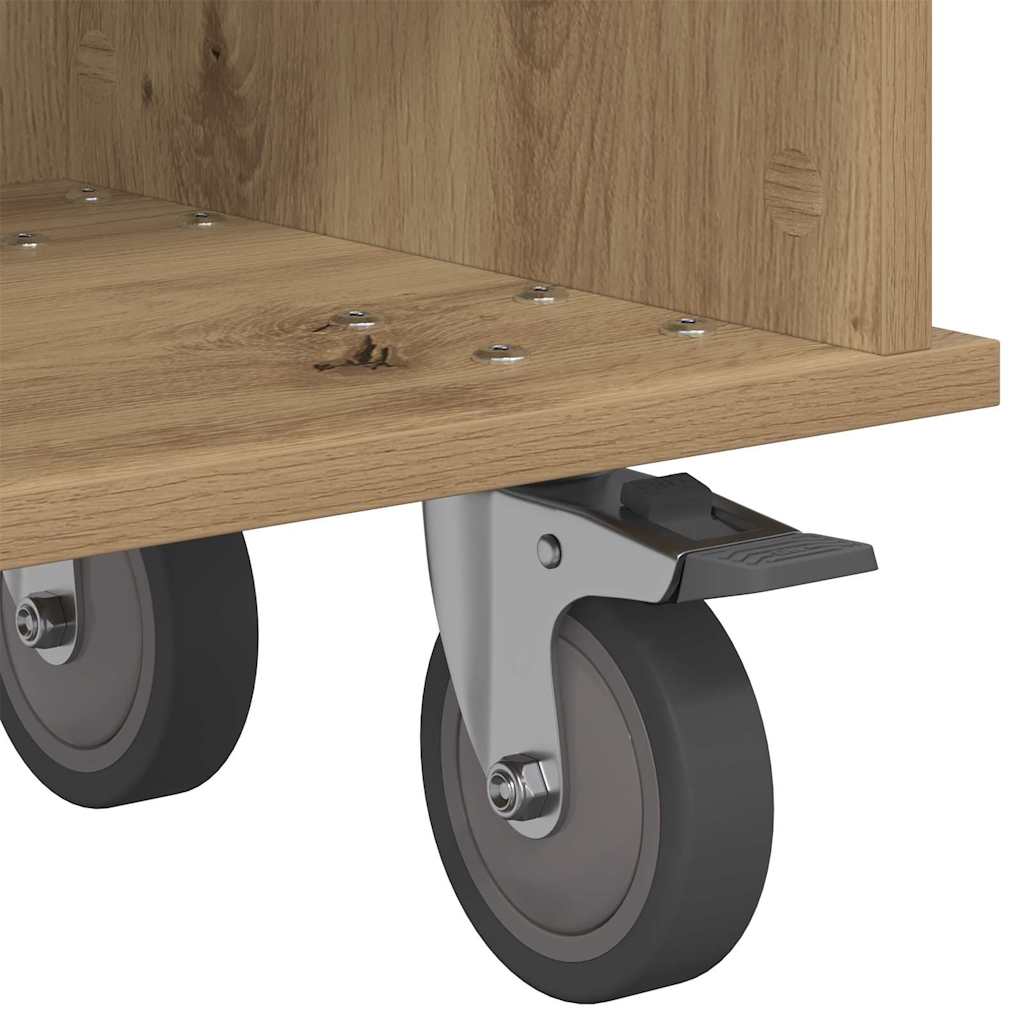 TV Stand 100 x 35 x 35 cm Artisan Oak Engineered Wood