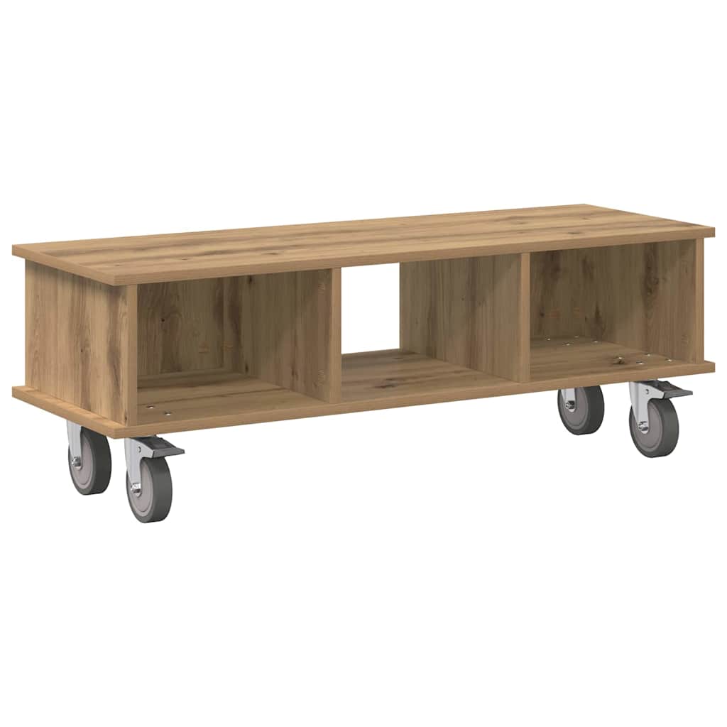 TV Stand 100 x 35 x 35 cm Artisan Oak Engineered Wood