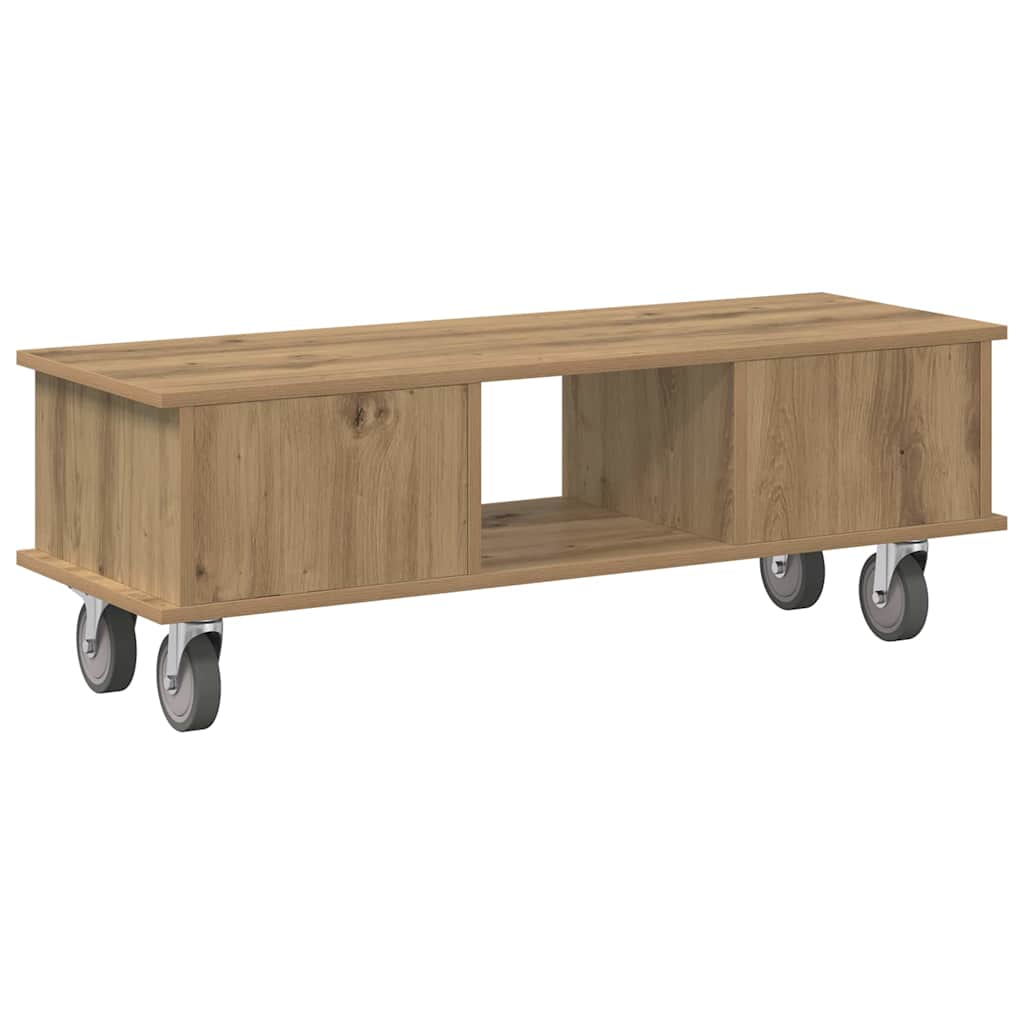 TV Stand 100 x 35 x 35 cm Artisan Oak Engineered Wood