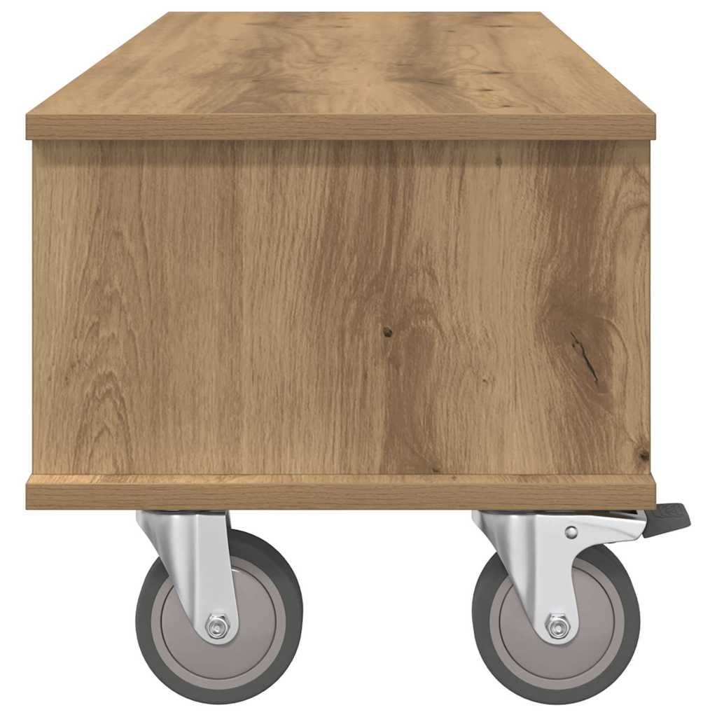 TV Stand 100 x 35 x 35 cm Artisan Oak Engineered Wood