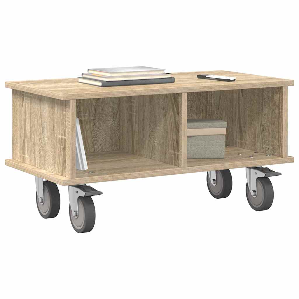 TV Stand 68.5 x 35 x 35 cm Sonoma Oak Engineered Wood