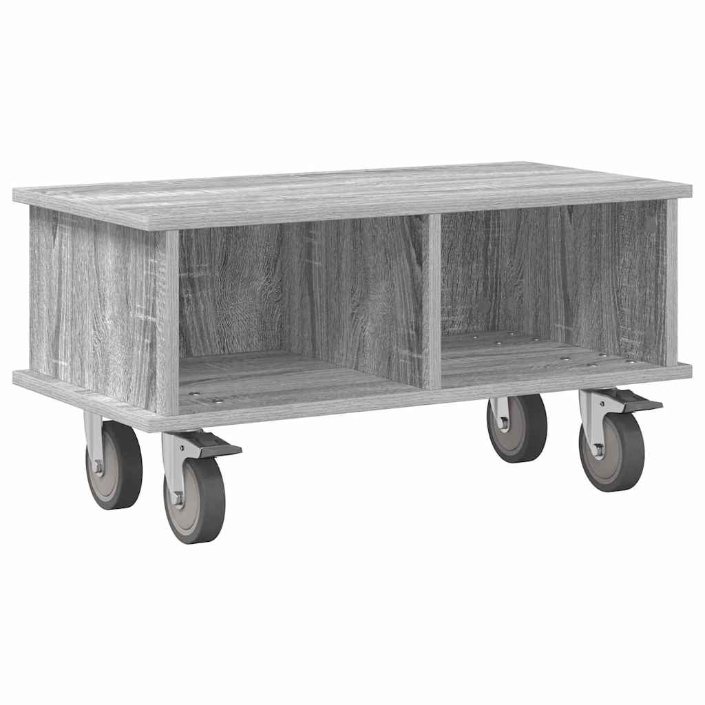 TV Stand 68.5 x 35 x 35 cm Grey Sonoma Engineered Wood