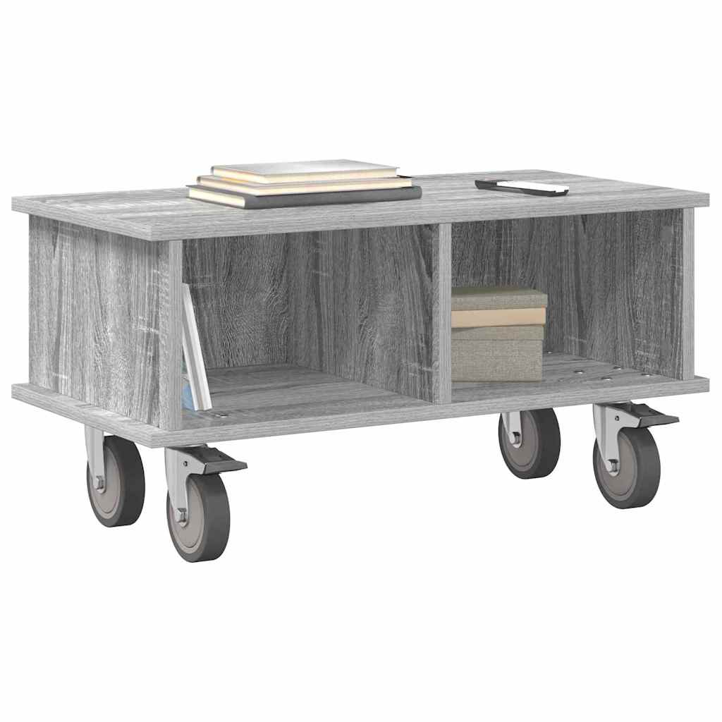 TV Stand 68.5 x 35 x 35 cm Grey Sonoma Engineered Wood