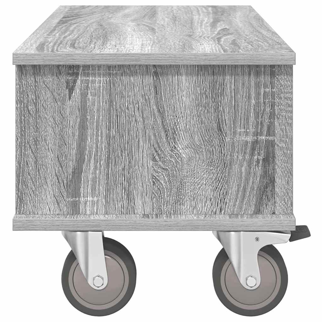 TV Stand 68.5 x 35 x 35 cm Grey Sonoma Engineered Wood