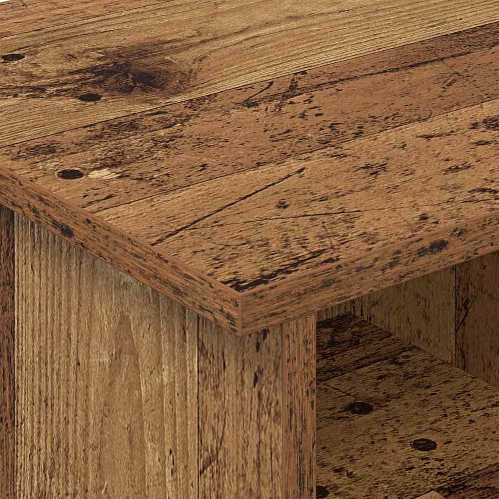 TV Stand Old Wood 68.5 x 35 x 35 cm Engineered Wood