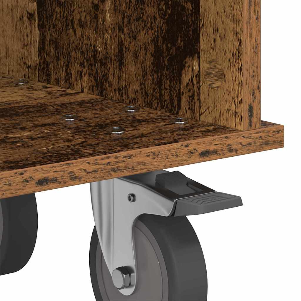 TV Stand Old Wood 68.5 x 35 x 35 cm Engineered Wood