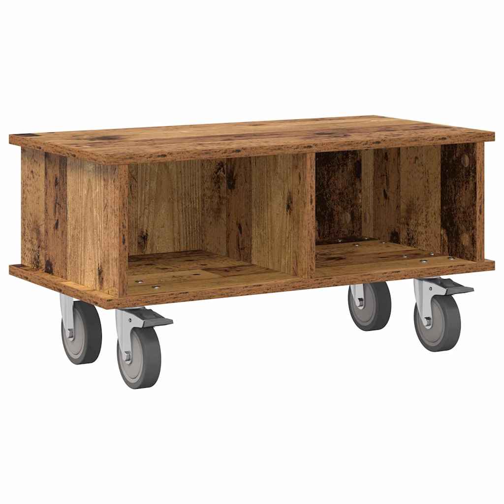 TV Stand Old Wood 68.5 x 35 x 35 cm Engineered Wood