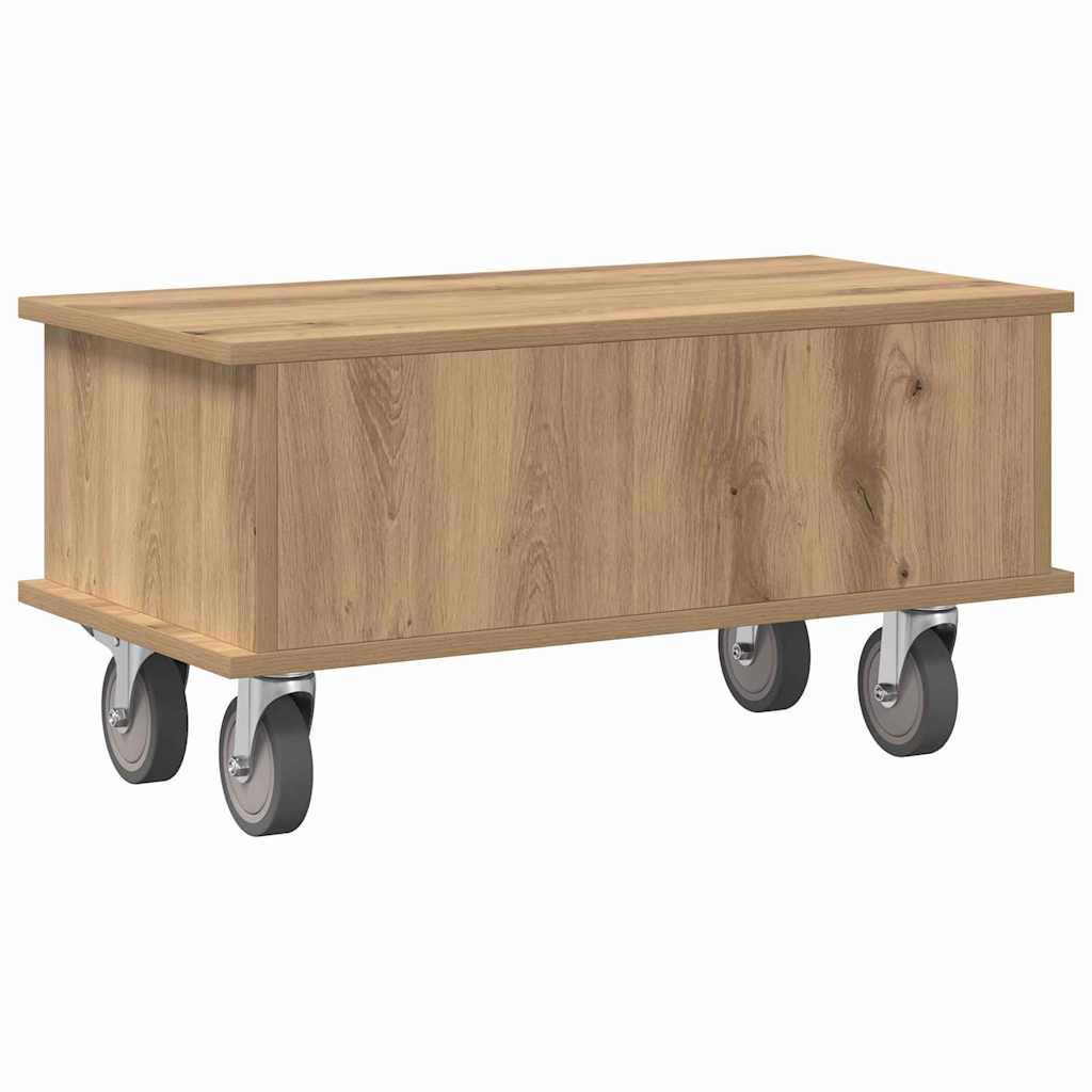 TV Stand 68.5 x 35 x 35 cm Artisan Oak Engineered Wood