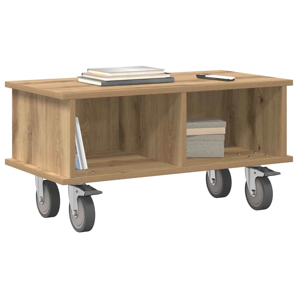 TV Stand 68.5 x 35 x 35 cm Artisan Oak Engineered Wood
