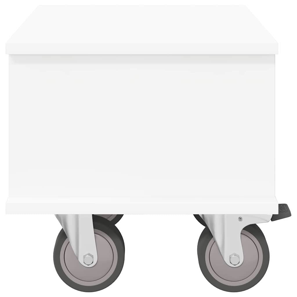 TV Stand White 37 x 35 x 35 cm Engineered Wood